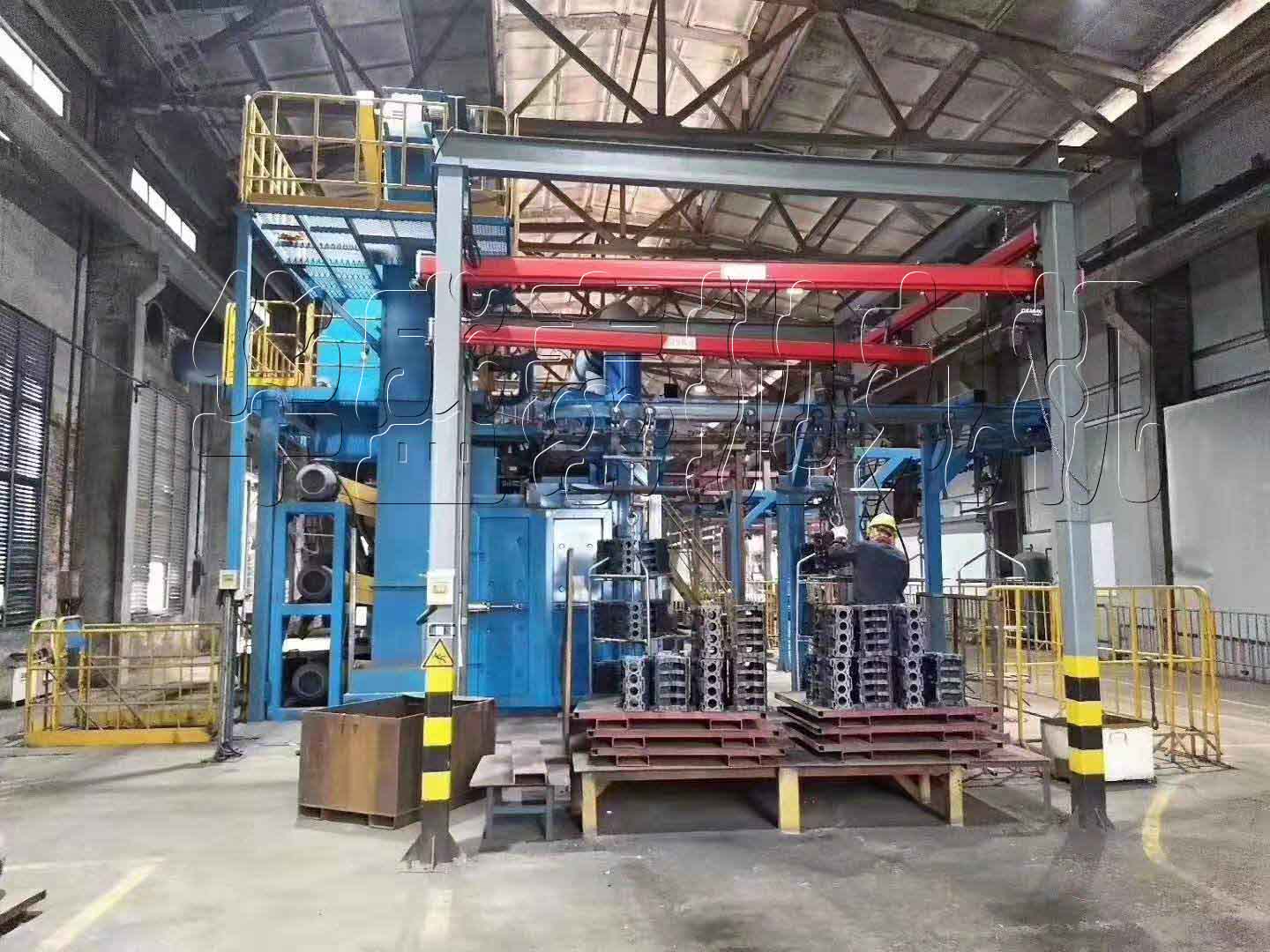hst38系列多工位吊鏈式拋丸機好用嗎，大家來說說